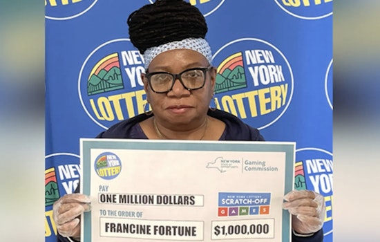 Brooklyn’s Francine Fortune Lives Up To Her Name With $1 Million Scratch-Off Score