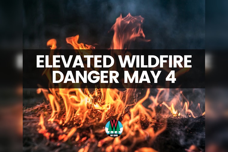 Burn Ban Slams 43 Wisconsin Counties As Wildfire Risk Soars