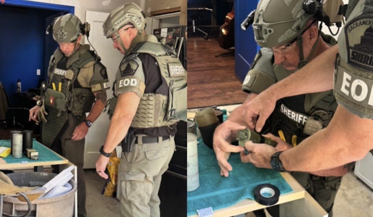 C4 Stash in Quiet Orangevale Block Brings Bomb Squad to Beech Avenue