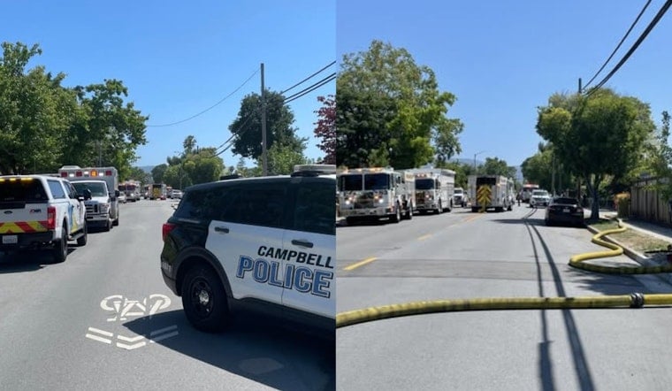 Campbell Corner Erupts In Late Night Blaze At Virginia And Linda
