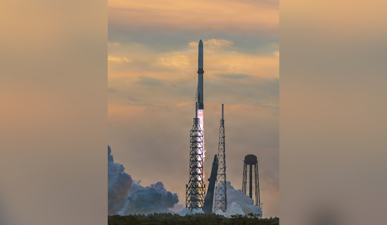 Cape Canaveral Night Erupts As Blue Origin Rocket Explodes On Pad