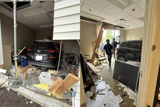 Car Slams Into Warrensville Heights Nursing Facility, Traps Woman Underneath