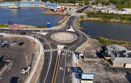 Cedar Point Traffic Gets A Shake-Up As New Roundabout Opens At Crash-Prone Corner