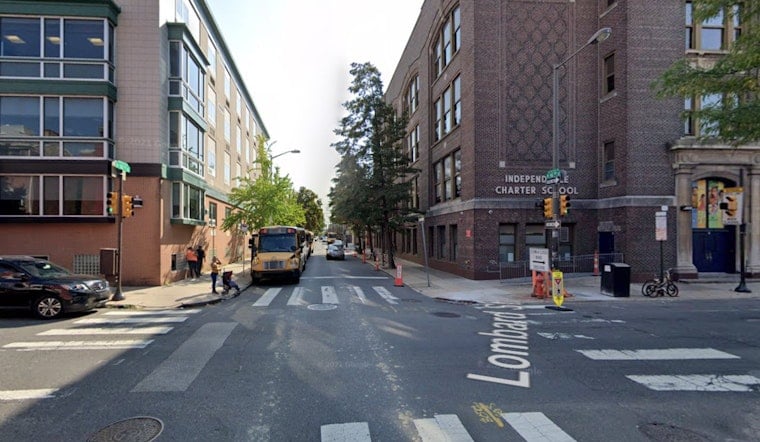 Center City Mayhem as Red-Light Runner Slams Cars Outside Charter School