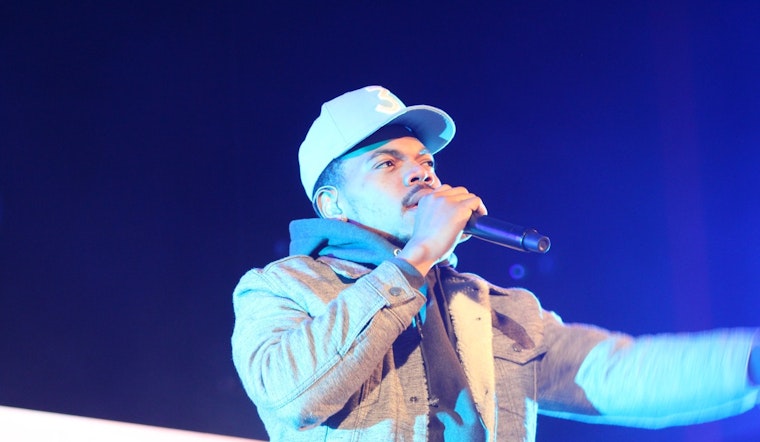 Chance Crashes Canal Street With Coloring Book 10th Anniversary Tour Stop