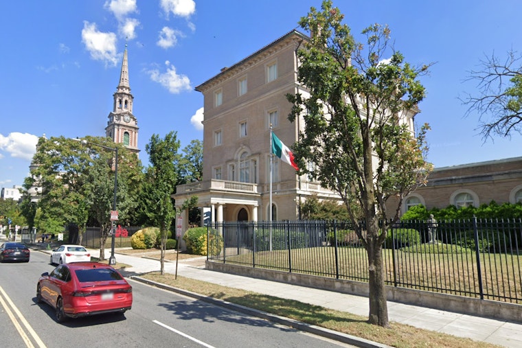 Chase Ends At Embassy Mansion As Cops Nab Suspect Inside D.C.'s Mexican Cultural Institute