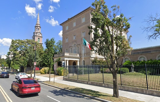 Chase Ends At Embassy Mansion As Cops Nab Suspect Inside D.C.'s Mexican Cultural Institute