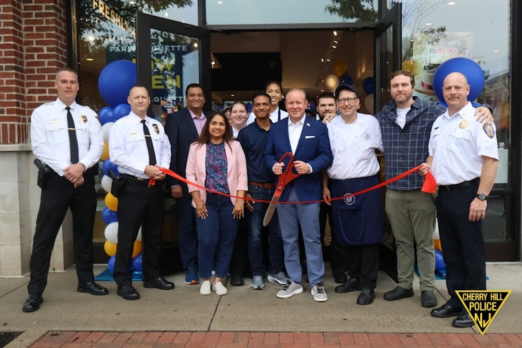 Cherry Hill Cops Score Sweet Treat as Paris Baguette Hits Garden State Park