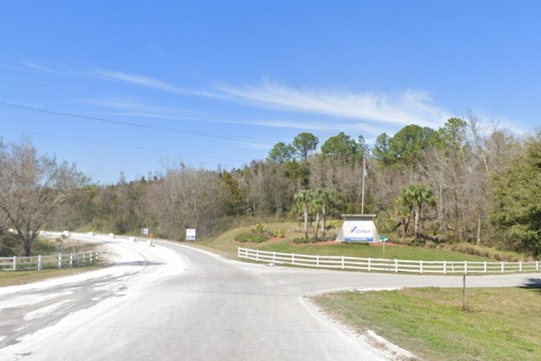 Choppers Hammer Brooksville Brush Fire Near Cemex Quarry