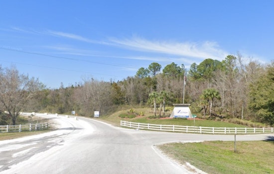 Choppers Hammer Brooksville Brush Fire Near Cemex Quarry