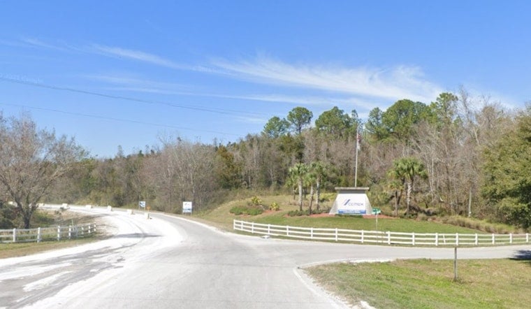 Choppers Hammer Brooksville Brush Fire Near Cemex Quarry