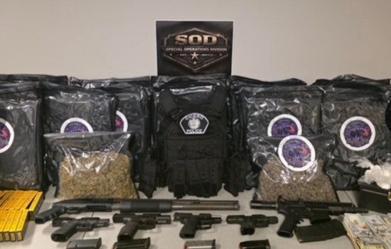 Cicero Parole Raids Nab Five, Unearth Ghost Rifle And Cash Stash