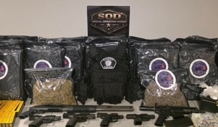 Cicero Parole Raids Nab Five, Unearth Ghost Rifle And Cash Stash