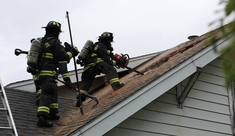 Clackamas Fire Battles Canby House Blaze During Training Day