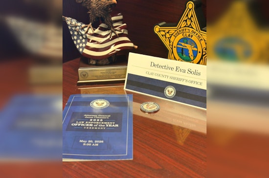 Clay County Detective Nabs Top Cop Honor After Child Rescue