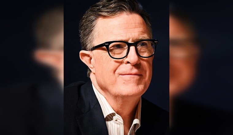 Colbert Interviews Obama At Obama Presidential Center