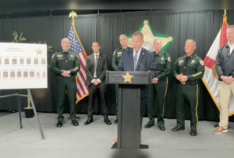 Cops Net 'Sharks' in Belle Glade Gang Raid, 20 Hauled Off