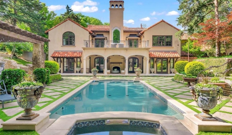 Crow Heir Puts Bluffview Mediterranean Mansion On The Block For Nearly $10 Million