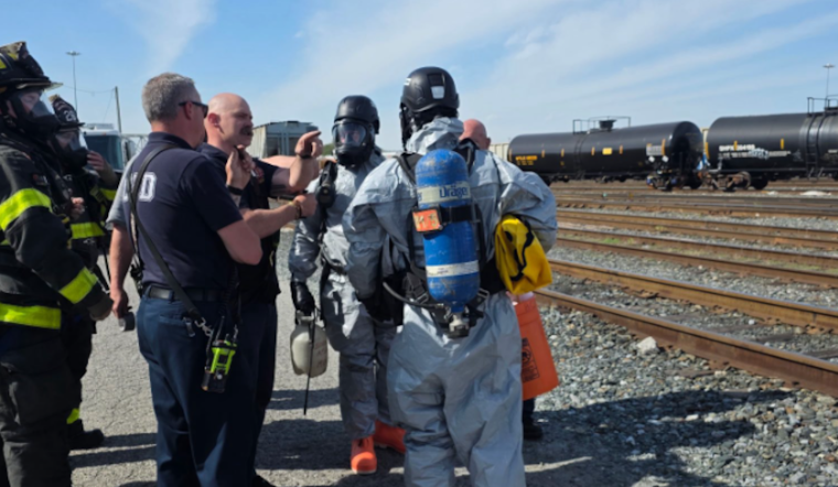 Curtis Bay Rail Scare As Hazmat Crews Tackle Acid Leak At CSX Yard