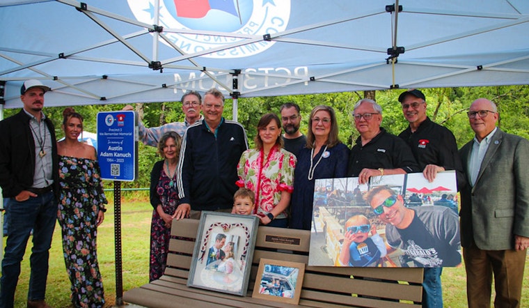 Cypress Park Bench Becomes Crime-Fighting Memorial For Slain Dad Austin Kanuch