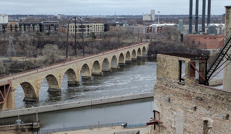 Dakota Team Takes Back Stone Arch Riverfront In Bold Green Makeover