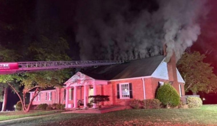 Davidson College Frat House Damaged In Early-Morning Blaze