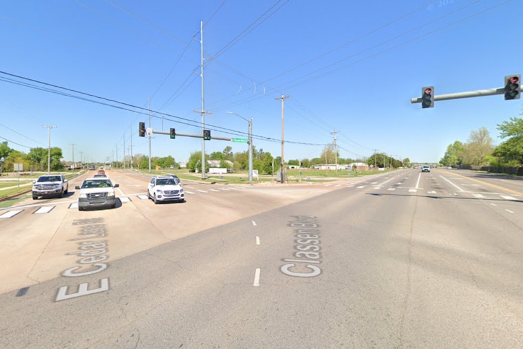 Deadly Classen Boulevard Crash Leaves Norman Deputy Hurt, Woman Killed