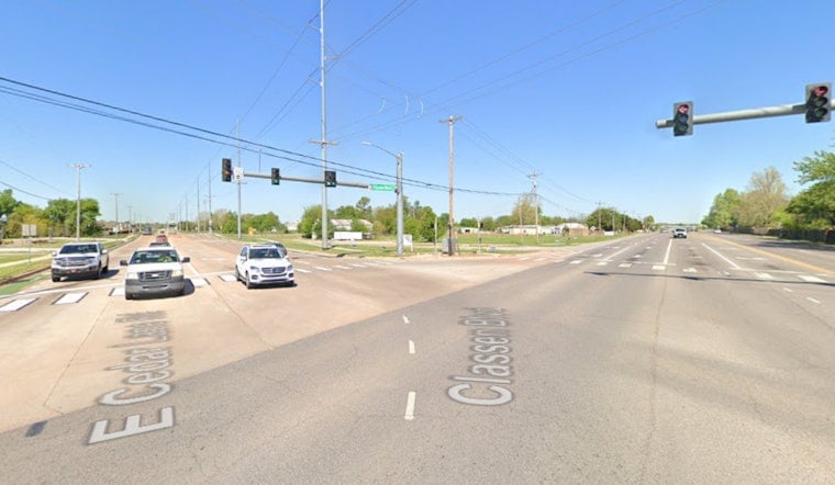 Deadly Classen Boulevard Crash Leaves Norman Deputy Hurt, Woman Killed