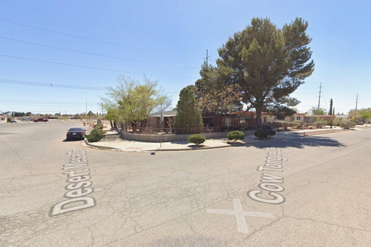 Desert Mesa Prefab Erupts In Nighttime Inferno, Rocking Horizon City Block