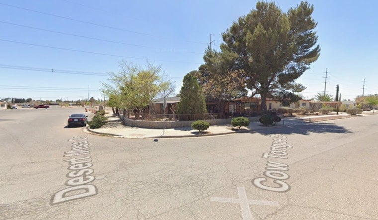 Desert Mesa Prefab Erupts In Nighttime Inferno, Rocking Horizon City Block