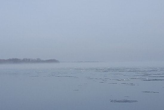 Detroit Commute Vanishes In Lake Erie Fog Before Summerlike Sizzle