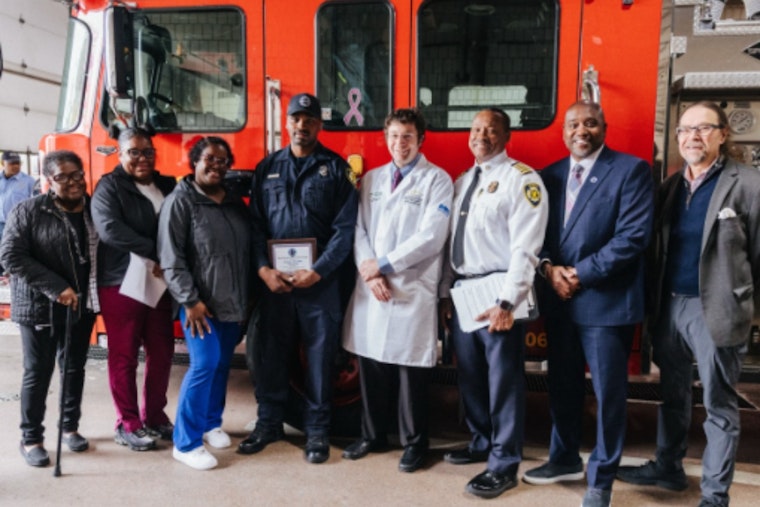 Detroit Firefighter Leaps Into Flaming SUV To Save Trapped Driver