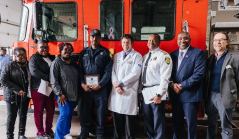 Detroit Firefighter Leaps Into Flaming SUV To Save Trapped Driver