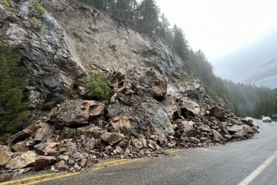 Diablo Lake Rock Drama Keeps North Cascades Highway On Lockdown