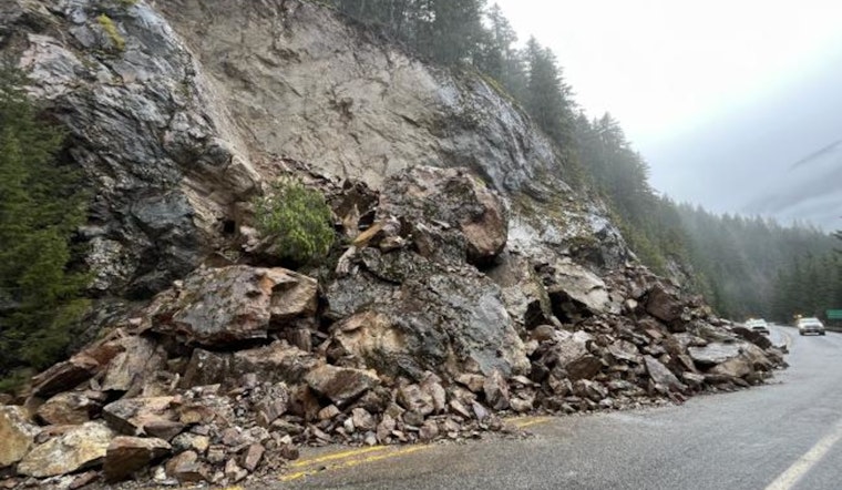 Diablo Lake Rock Drama Keeps North Cascades Highway On Lockdown