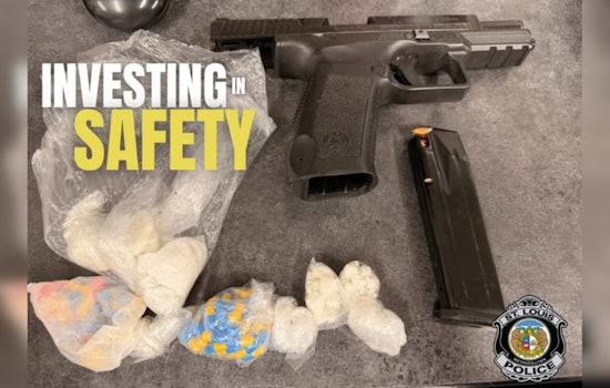 No-Plate Traffic Stop In Downtown St. Louis Uncovers Gun, Suspected Drugs