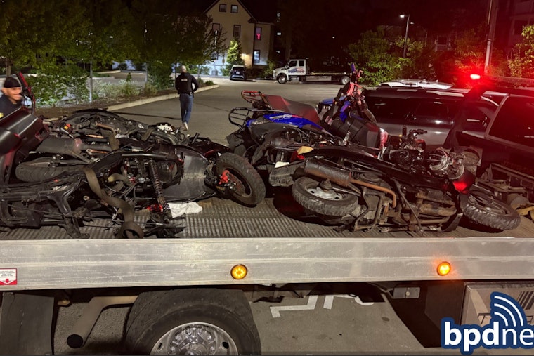 Dorchester Basement Bust: Cops Haul 9 Mopeds, Collar 3 Suspects