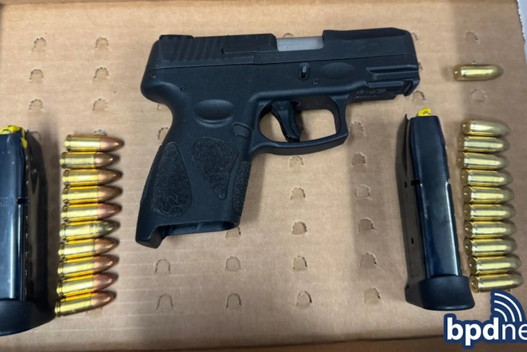 Dorchester Traffic Stop Catches Loaded 9mm, Lands Roxbury Driver In Cuffs