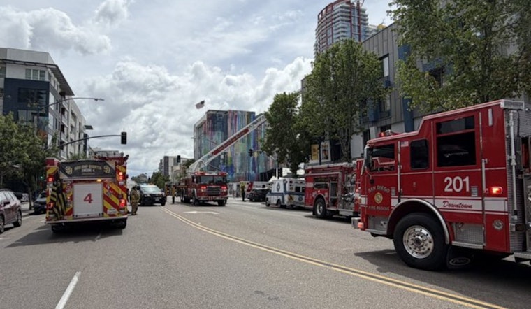 Downtown Kitchen Blaze Brings Market Street To A Standstill