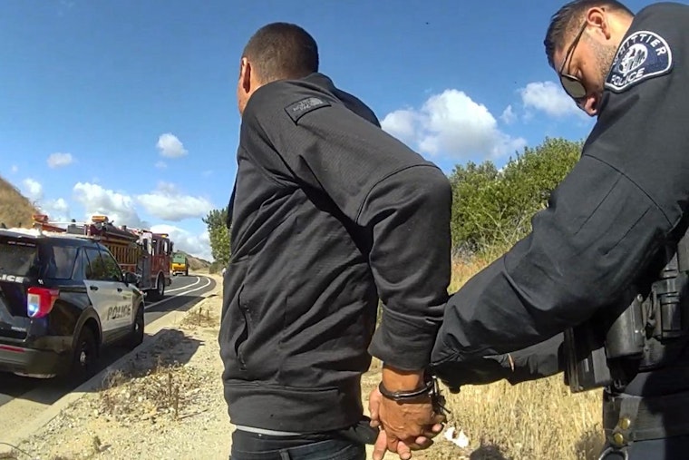Drone Squad Helps Whittier Cops Collar Suspect After Colima Road Brush Fire