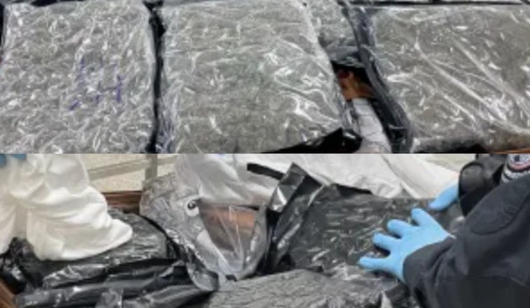 Dulles Pot Bust Nets 57 Pounds, Puts Two Baltimore Fliers In Cuffs