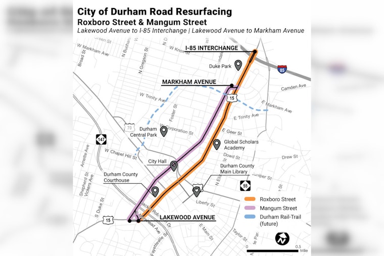 Durham Moves To Tame 'Reckless Roxboro' With Two-Way Street Shakeup