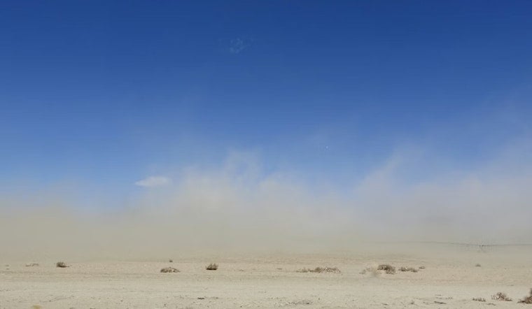 Dust Chokes Imperial Valley as Sudden Air Alert Slams SoCal