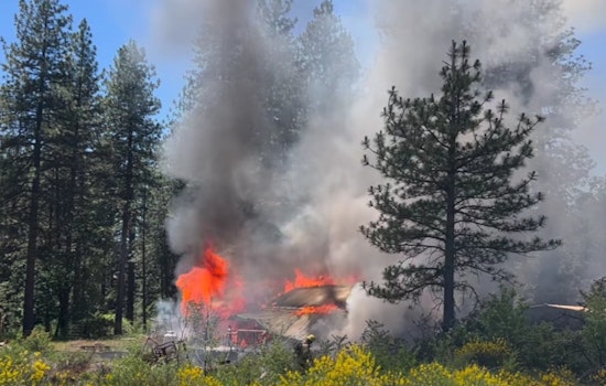 Dutch Flat Blaze Rips Through High Sierra Road As Crews Scramble To Contain Inferno