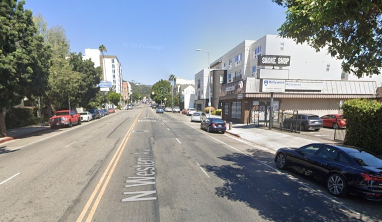 East Hollywood Fire Knocked Down on Western Avenue