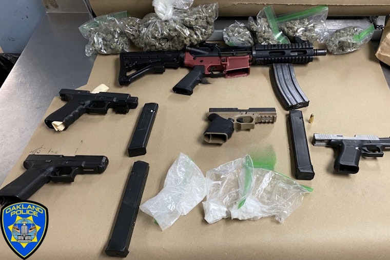 East Oakland Gun Sweep: Cops Grab Four Firearms In Two Street Stops