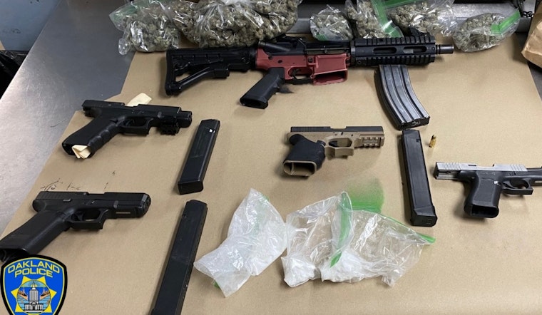 East Oakland Gun Sweep: Cops Grab Four Firearms In Two Street Stops