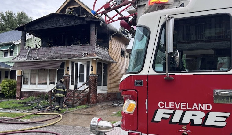 East Side Fire Guts Cleveland Home, Kills Two Family Dogs