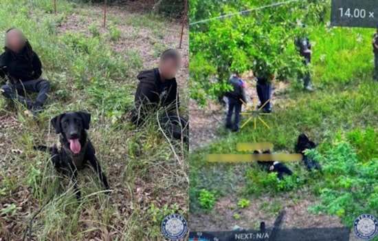 East Texas K9 Roux Runs Armed Robbery Suspects Into DPS Trap After 5-Mile Chase