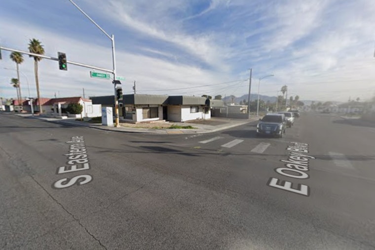 East Vegas Carjacker Crashes at Oakey and Eastern, Vanishes on Foot